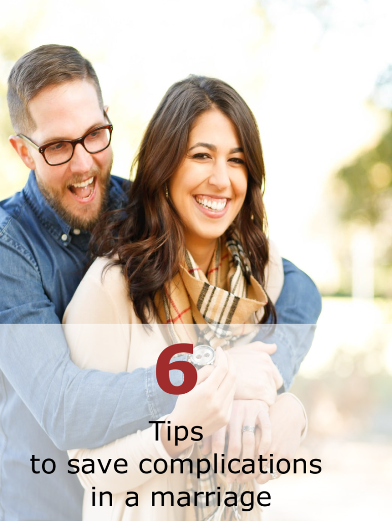 how to solve complications in marriage