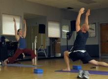 Hydrated during workout