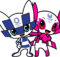 Mascots of 2020 Olympics