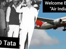 welcome back Air India