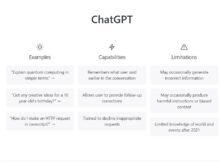 chatGPT online features