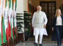 Georgia Meloni india visit with PM Narendra Modi