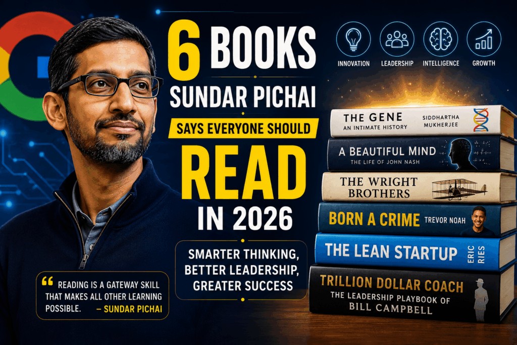 Sundar Pichai Favourite Books