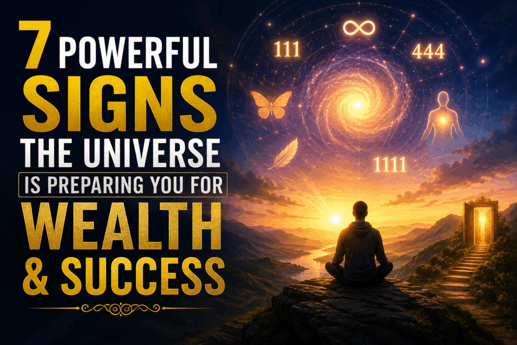 powerful signs universe is preparing you for wealth and success